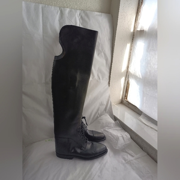Schneider | Shoes | Schneider Tall Riding Uk 4 Us6 Black Riding Luxury ...